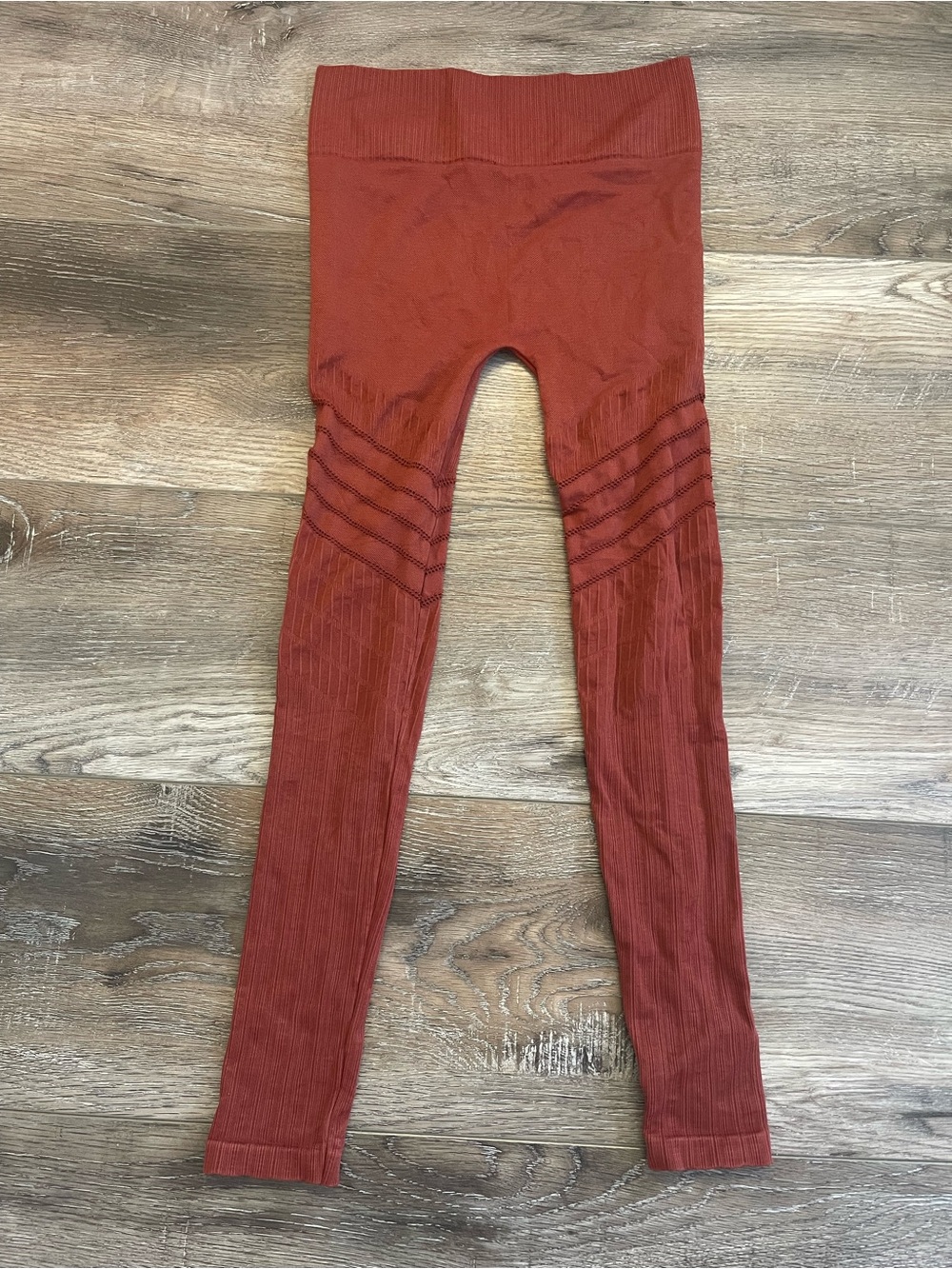 Stronger seamless Rust High-Waist Leggings worn once size XS